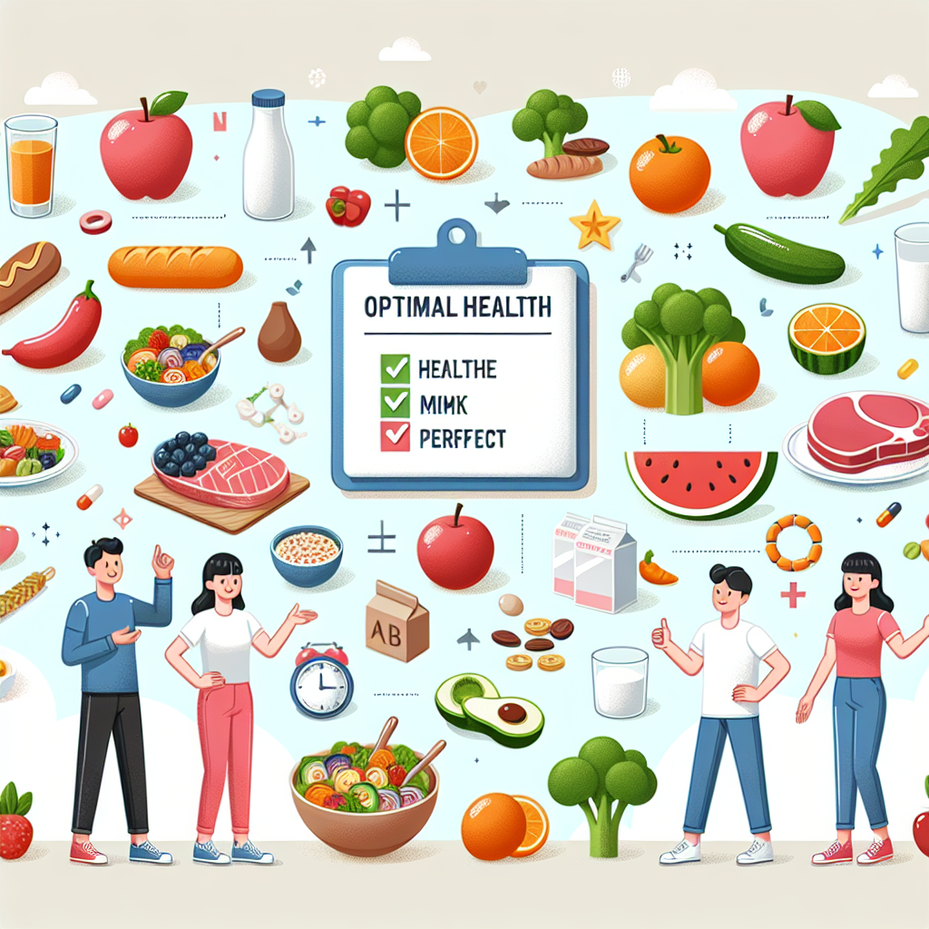 Rahasia Kesehatan Optimal dengan Konsep Makanan 4 Sehat 5 Sempurna
