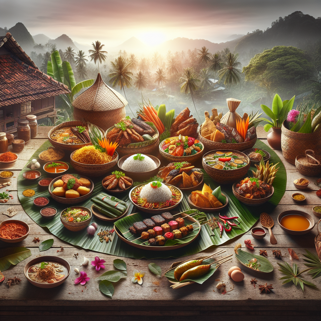 Menggugah Selera: Poster Makanan Tradisional Indonesia yang Menginspirasi