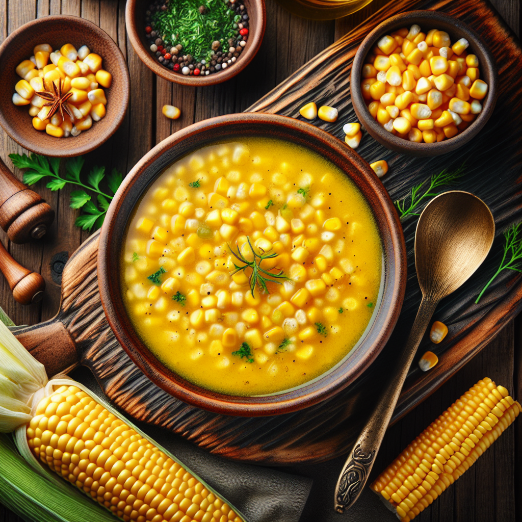 Resep Sup Jagung Lezat: Panduan Lengkap untuk Membuat Hidangan Berkuah